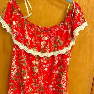 Off the shoulder top